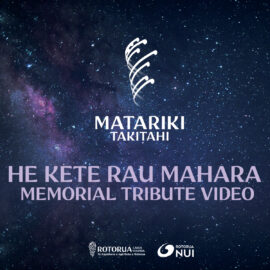 Matariki Memorial Video 2023