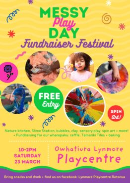 Messy Play Day Fundraiser Festival