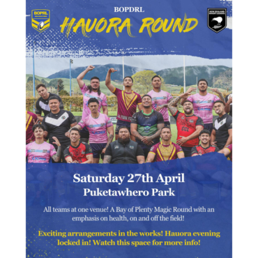 Bay of Plenty District Rugby League Hauora Round